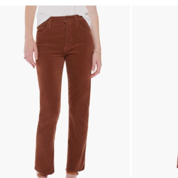 MOTHER Soft Brown Cords, Rawhem Sz 31 - Picture 1 of 7